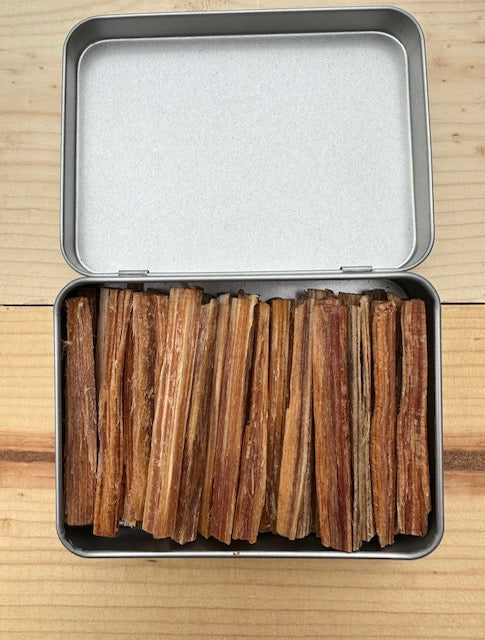 Fat Wood Fire Starting kit in Metal Tin