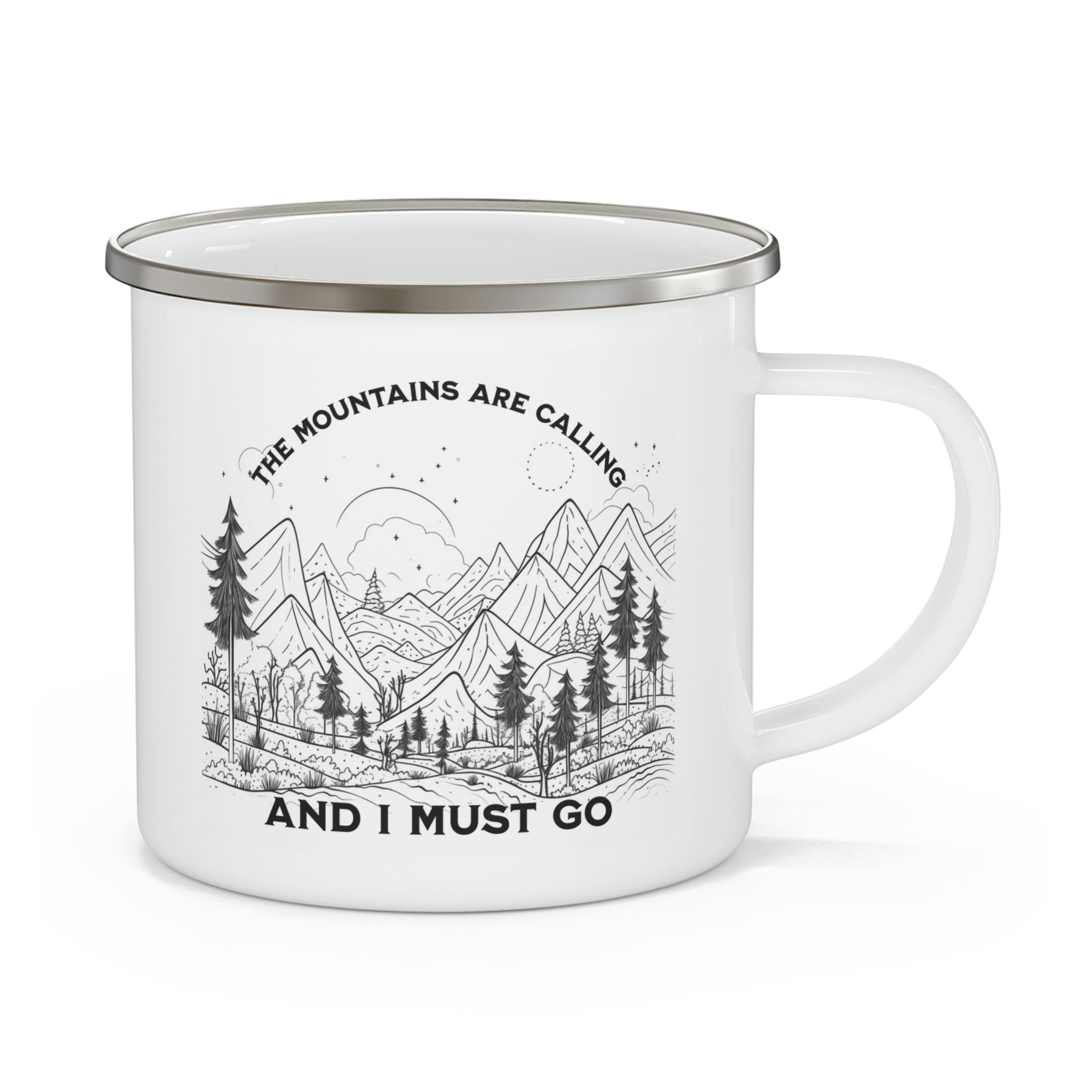 The Mountains Are Calling Walt popular Disney World Metal Mug